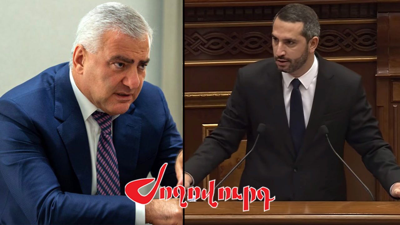 ՏԵՍԱՆՅՈՒԹ․ Ռուբինյանը պաշտոնապես առաջարկեց Սամվել Կարապետյանին ուղիղ եթերում շարադրություն գրել