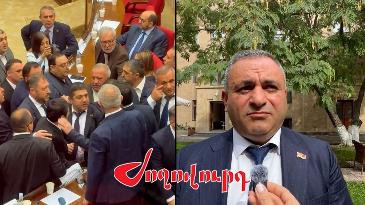 ՏԵՍԱՆՅՈՒԹ․ Բան չեմ արել, հանդարտեցնում էի. Կոտայքի նախկին մարզպետ Ահարոն Սահակյան