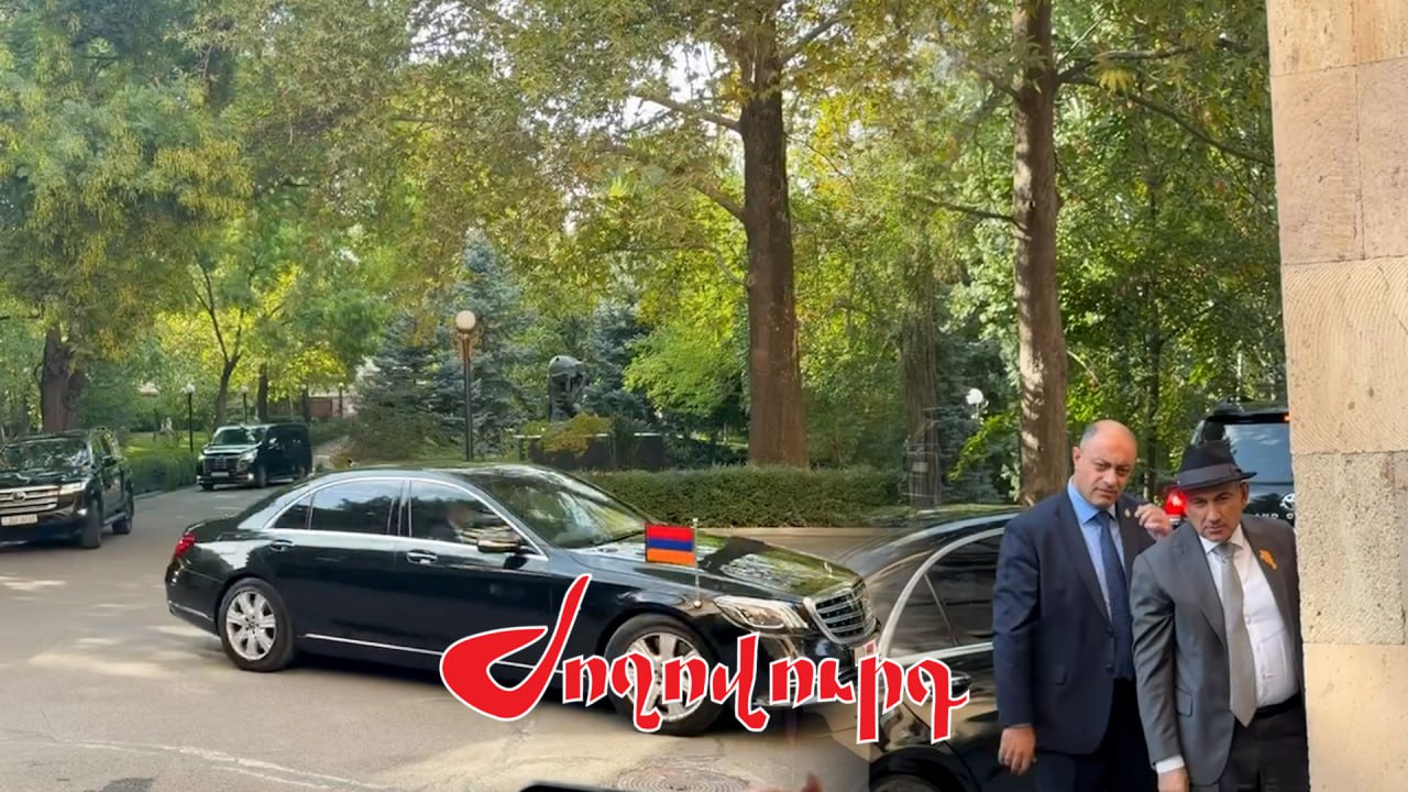 VIDEO: "I will speak tomorrow": Pashinyan's motorcade arrives at the National Assembly