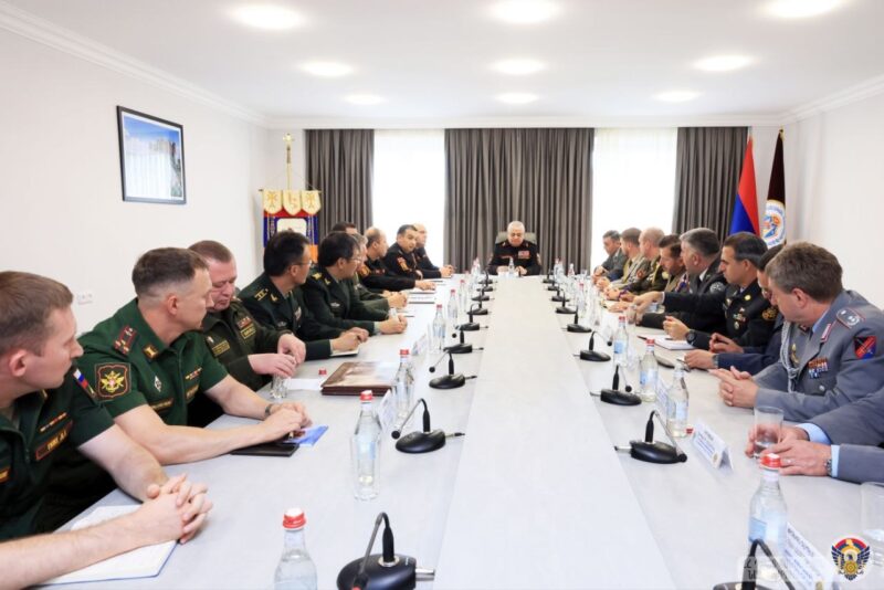 Օտարերկրյա ռազմական կցորդները ճանաչողական այց են կատարել ՀՀ ՊՆ ռազմական ոստիկանություն