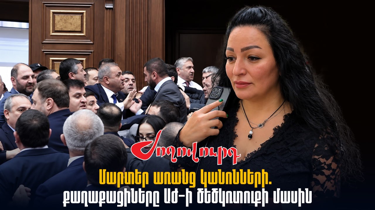 ՏԵՍԱՆՅՈՒԹ․ Հարցում. մարտեր առանց կանոնների. քաղաքացիները ԱԺ-ի ծեծկռտուքի մասին