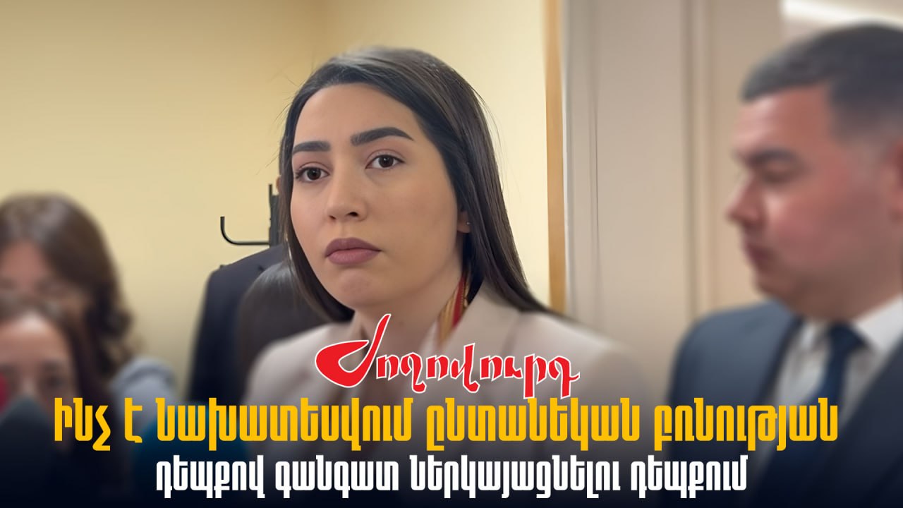 ՏԵՍԱՆՅՈՒԹ․ Ինչ է նախատեսվում ընտանեկան բռնության դեպքով գանգատ ներկայացնելու դեպքում․ նախարարը մանրամասնում է