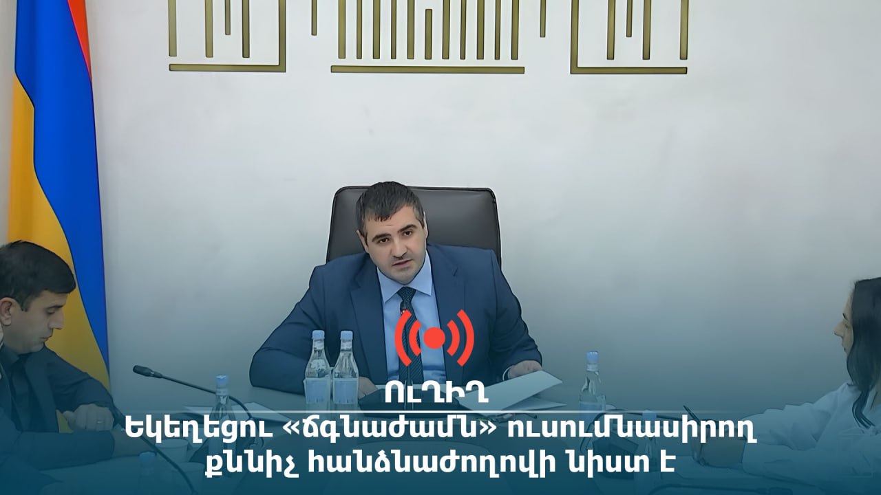 ՈւՂԻՂ․ Եկեղեցու «ճգնաժամն» ուսումնասիրող քննիչ հանձնաժողովի նիստ է