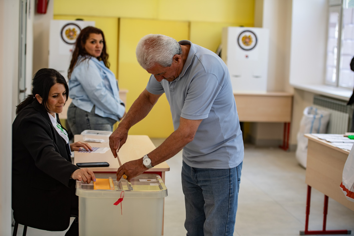 Pashinyan’s party wins all local elections bar one amid arrests of some opposition members