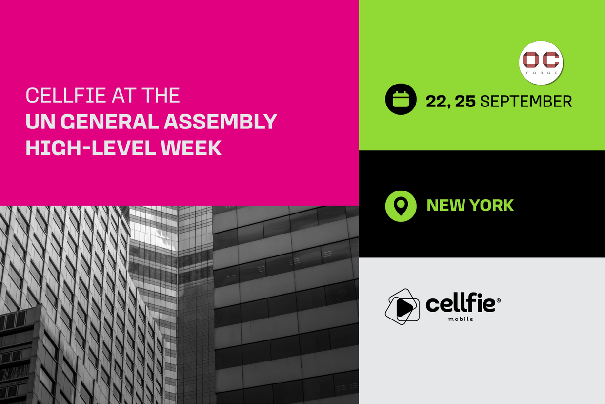 Cellfie participates in the UN General Assembly High-Level Week