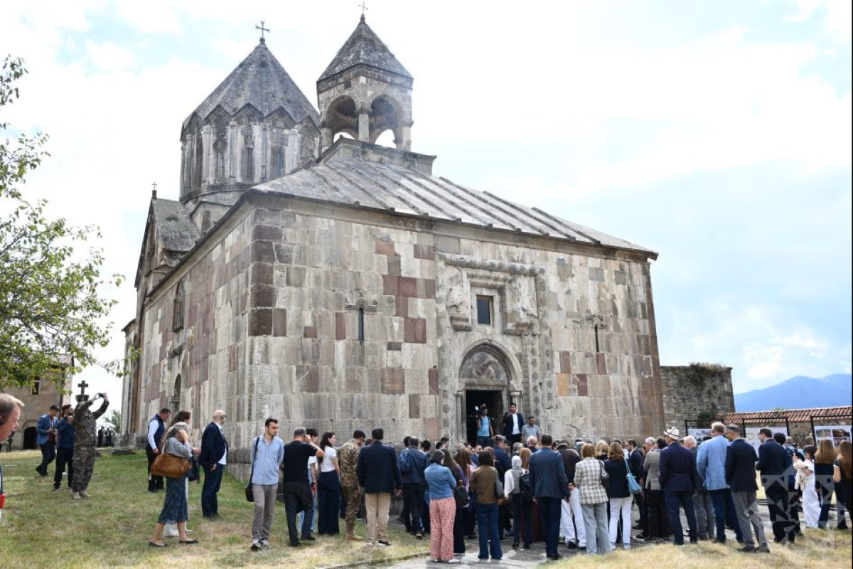 Azerbaijan accuses Armenia of ‘looting’ monastery in Nagorno-Karabakh