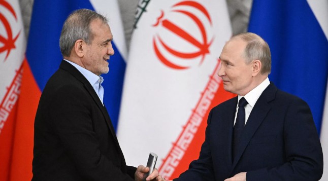 Պուտինը հանդիպել է Իրանի նախագահի հետ