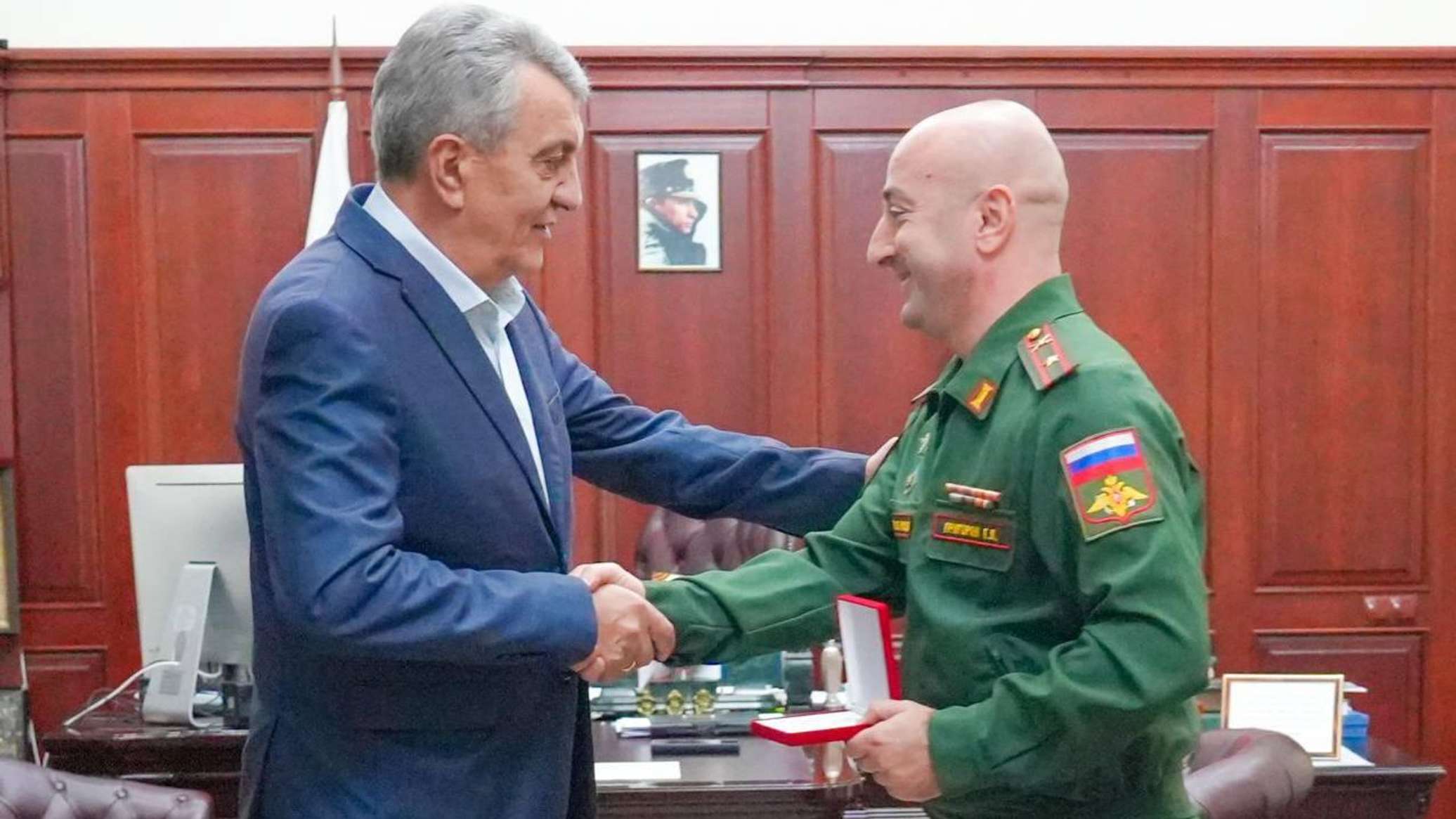 Հատուկ ռազմական գործողության մասնակից Գագիկ Գրիգորյանը պարգևատրվել է մեդալով