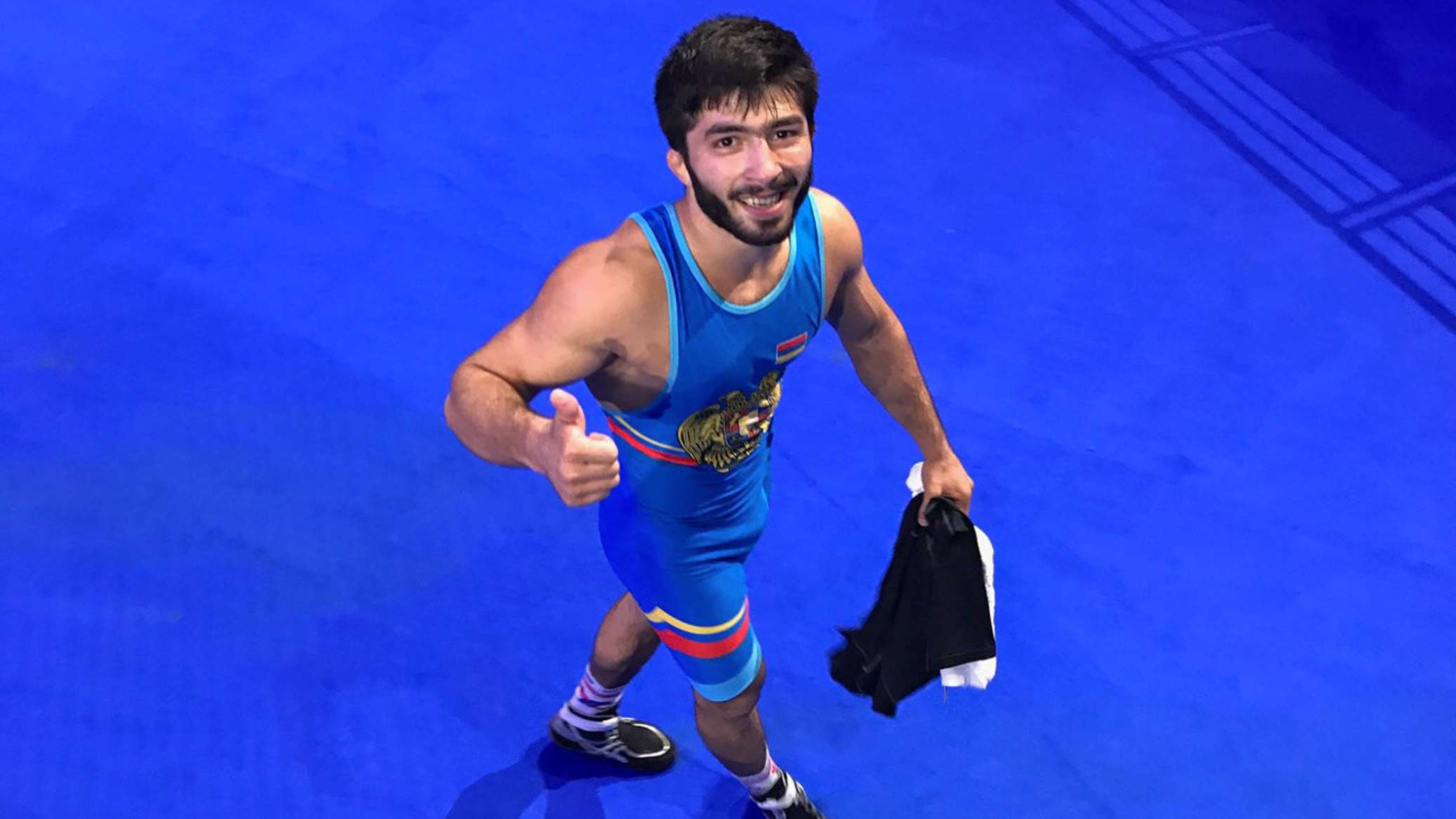Карен Асланян выиграл золото ЧМ по греко-римской борьбе в Казахстане