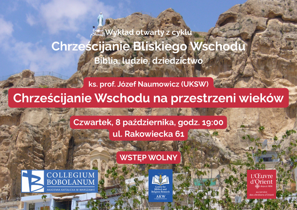 Chrześcijanie Bliskiego Wschodu. Biblia, ludzie, dziedzictwo – w Collegium Bobolanum