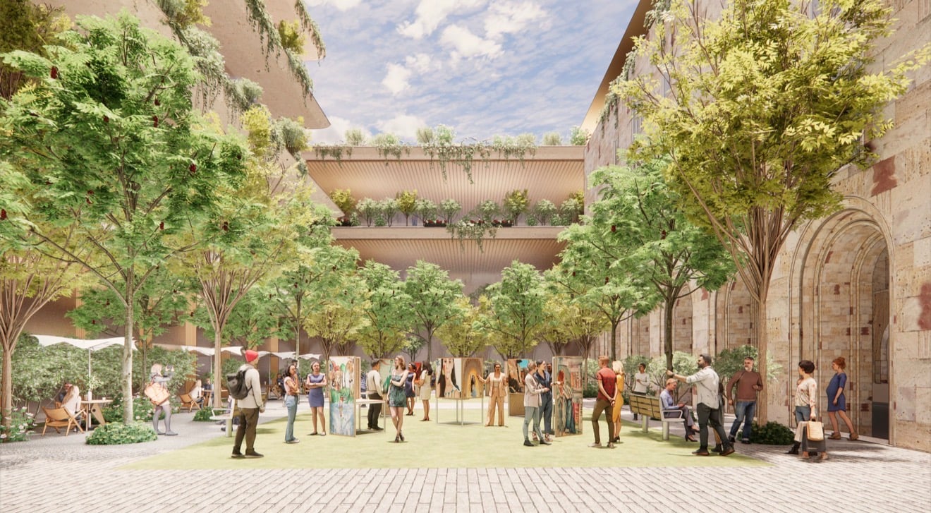 The concept for preservation and adaptive reuse of the former building of the Ministry of Foreign Affairs has been approved