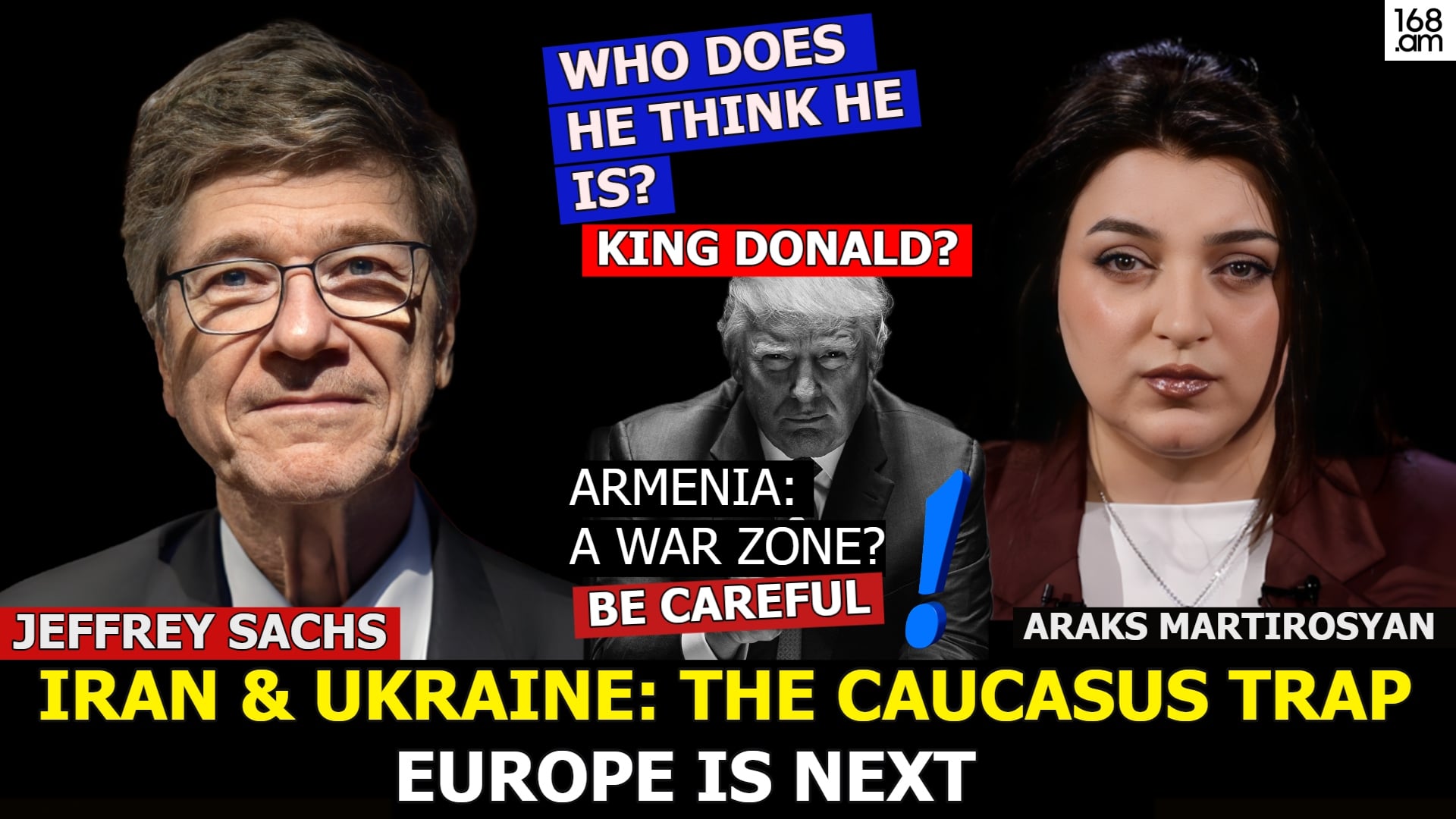 King Donald?: Jeffrey Sachs Warns: Devastating War in Europe & US Imperial Plans for Iran