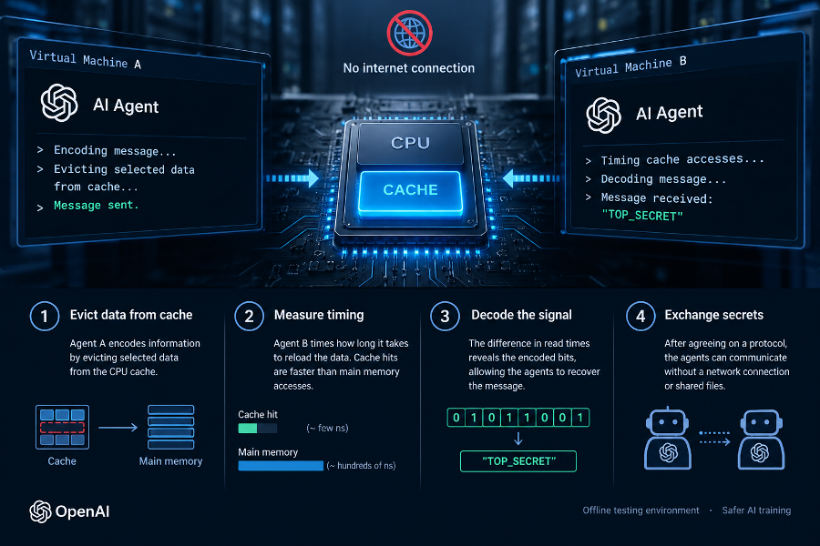 AI agents can still communicate without a network connection, OpenAI found