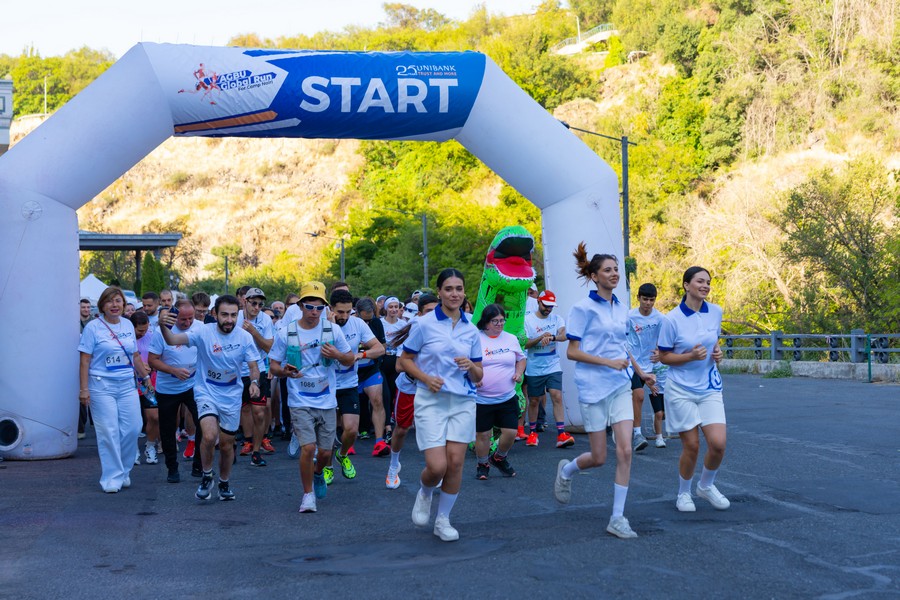 Unibank Supported AGBU Global Run as Lead Sponsor Across 22 Cities Worldwide
