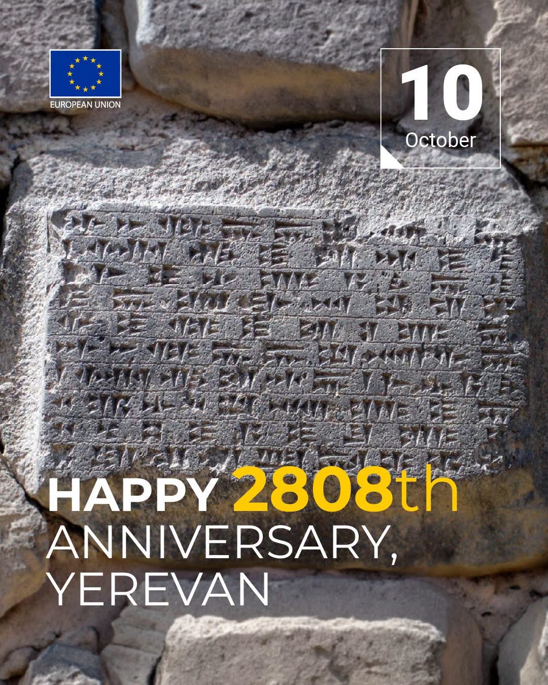 A City Where History and Culture Come Together: Yerevan Celebrates Its 2,808th Anniversary