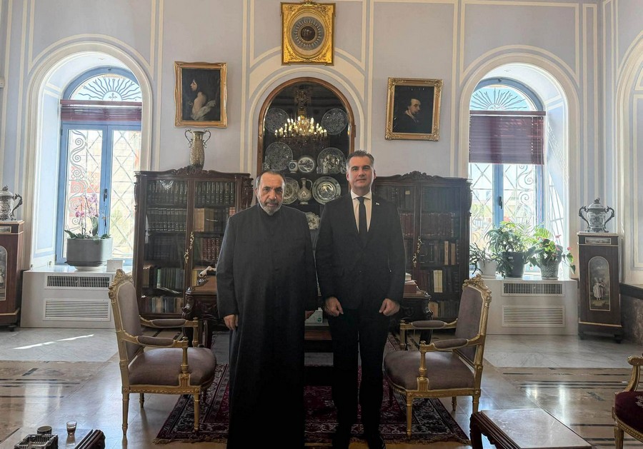 Newly Appointed Ambassador of Georgia to Israel Visits the Armenian Patriarchate of Jerusalem