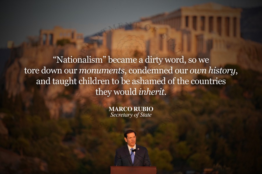 Marco Rubio: US has made its choice. We choose the unapologetic pursuit of national power