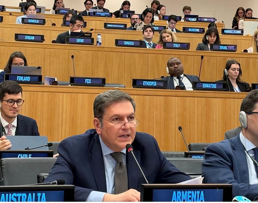 Paruyr Hovhannisyan Highlights Armenia’s Commitment to Financing Sustainable Development and Ensuring That the UN Has the Resources to Deliver on Its Mandates
