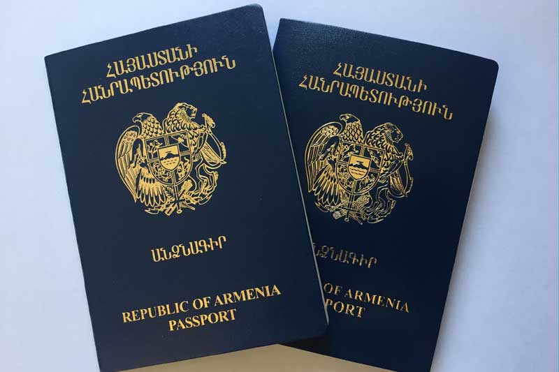 Armenia temporarily suspends passport services at embassies and consulates
