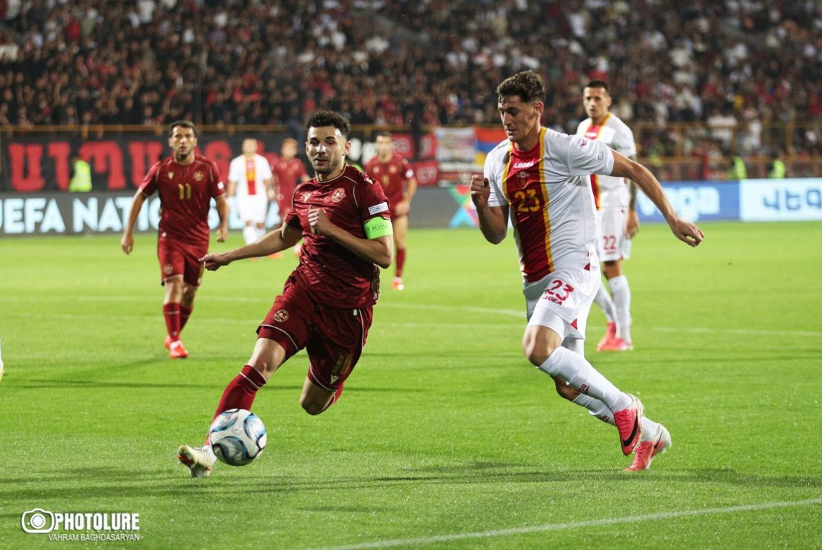 Armenia lose 3-2 to Montenegro in dramatic Nations League clash