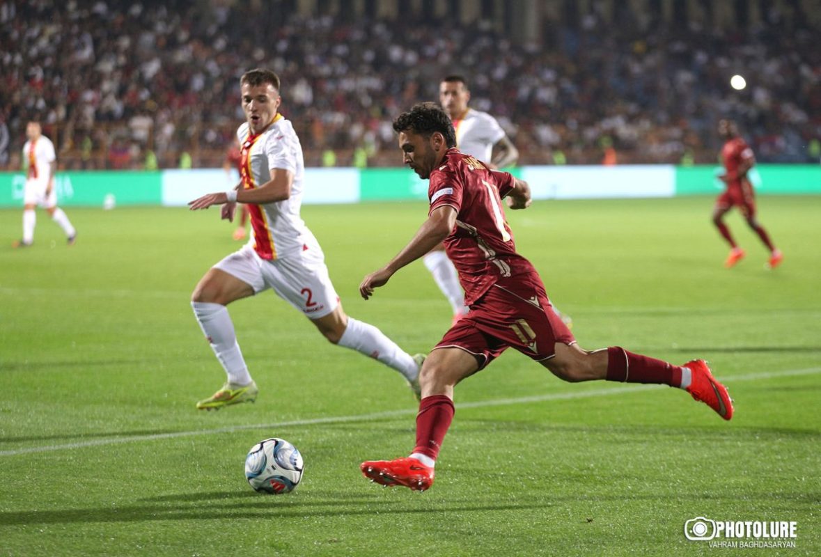 Armenia hold Montenegro to goalless draw in Nations League
