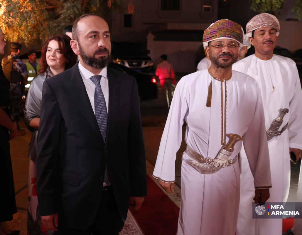 Armenian, Omani Foreign Ministers discuss regional developments