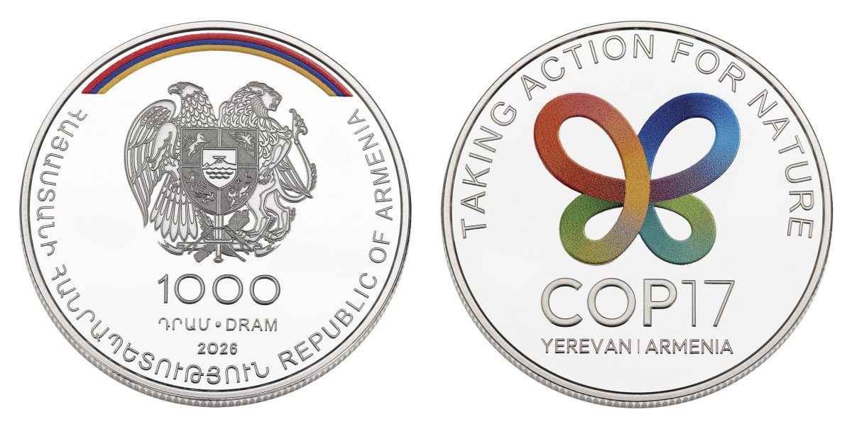 Armenia to put into circulation silver collector coin dedicated to COP17