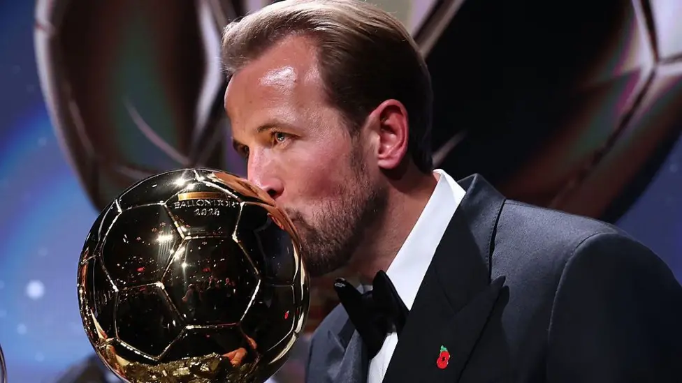 Harry Kane Wins Ballon d’Or, Becomes First English Winner Since 2001