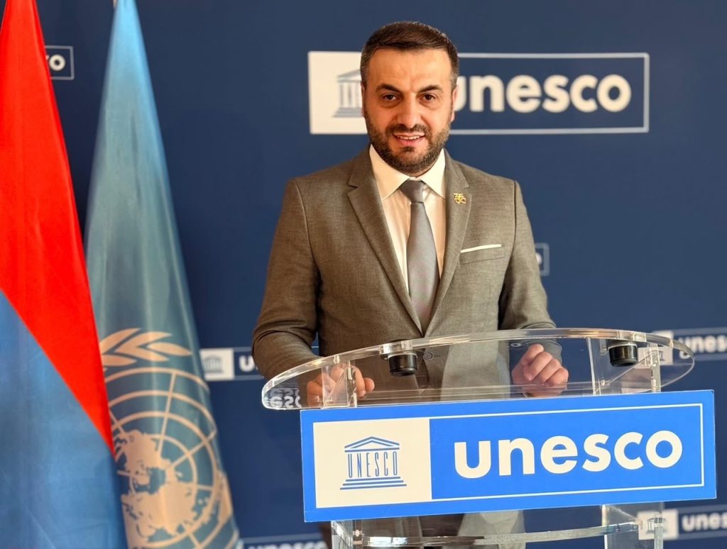UNESCO headquarters hosts events marking Hrachya Acharyan’s 150th anniversary and Republic Square’s centennial