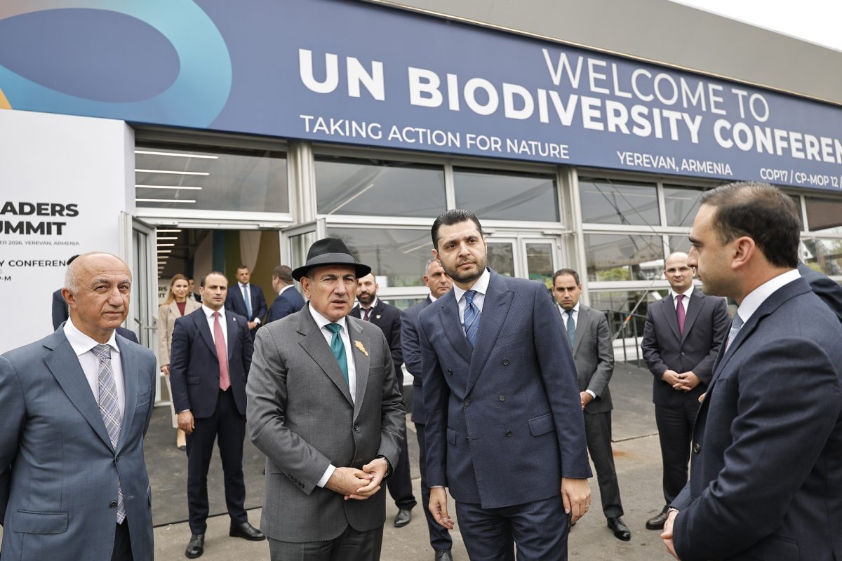 Armenian PM inspects preparations for COP17 in Yerevan