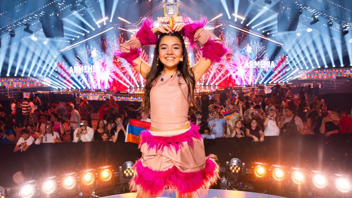 Naré wins Junior Eurovision 2026 for Armenia