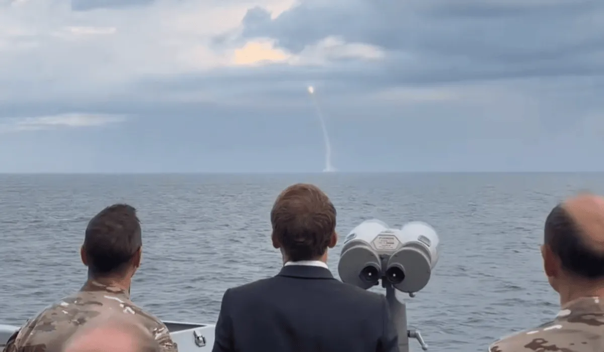 France test-fires its new M51.3 nuclear-capable ballistic missile