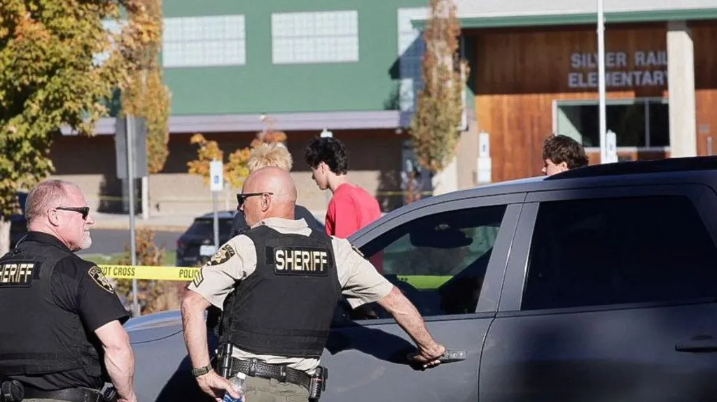 Children aged 5, 8 and 11 killed in US school shooting before suspect shot by bystander