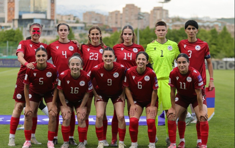 The Armenian Women's National Football Team defeated Jordan.