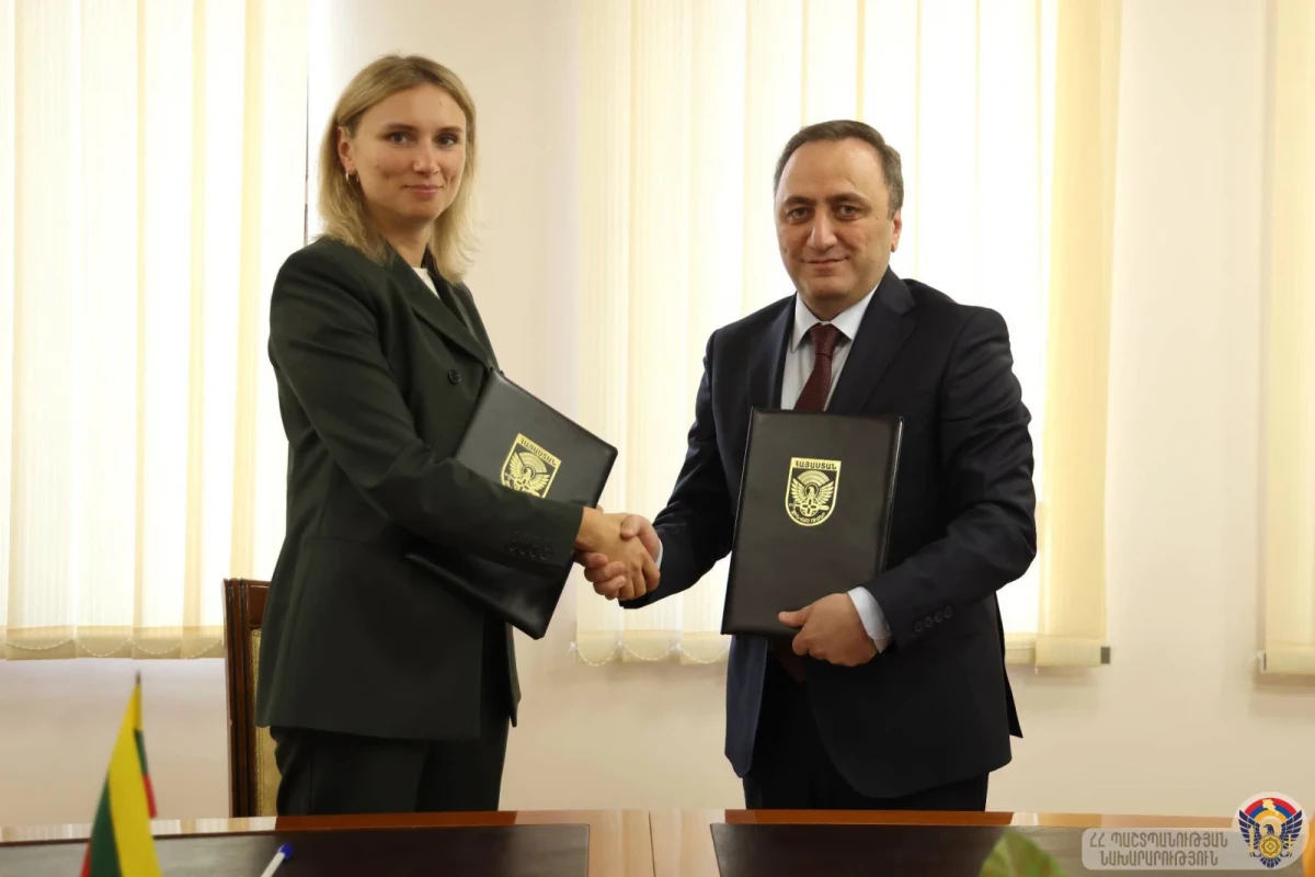 A cooperation program until 2027 was signed between the Ministries of Defense of Armenia and Lithuania.