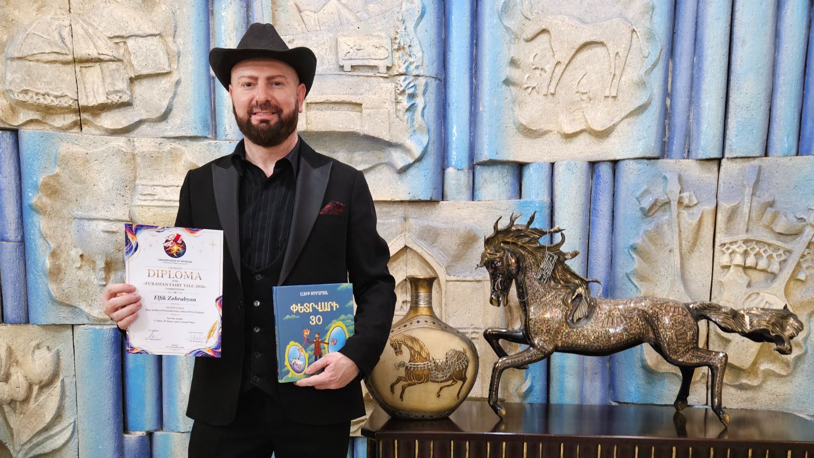 The "Best Author" award in the "Eurasian Tale 2026" competition was given to an Armenian author.