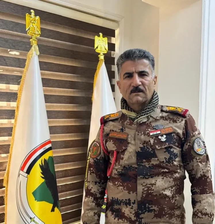 Irak’ta bir ilk: Kürt subay, Irak Terörle Mücadele Teşkilatı Başkan Yardımcısı oldu