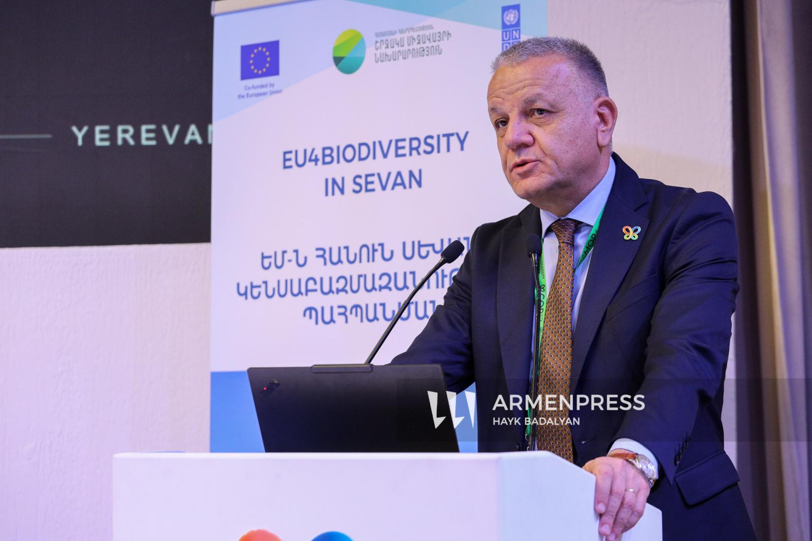 AB’den Sevan Gölü ekosistemine 1.5 milyon avroluk destek