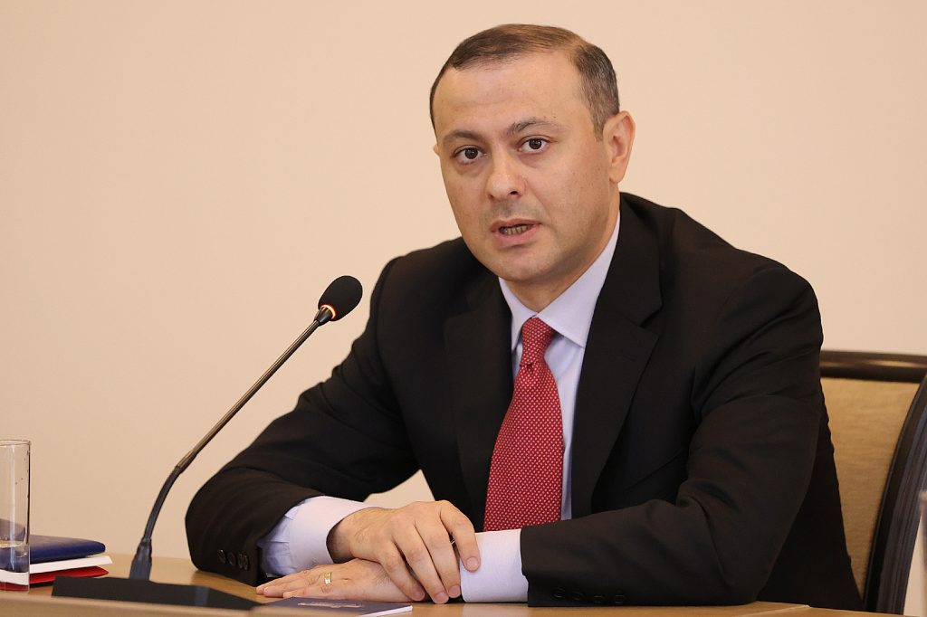 Armen Grigoryan was awarded the 1st degree medal "For Services to the Fatherland"