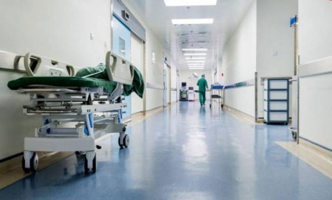 A citizen wounded by an Azerbaijani fire is in a hospital