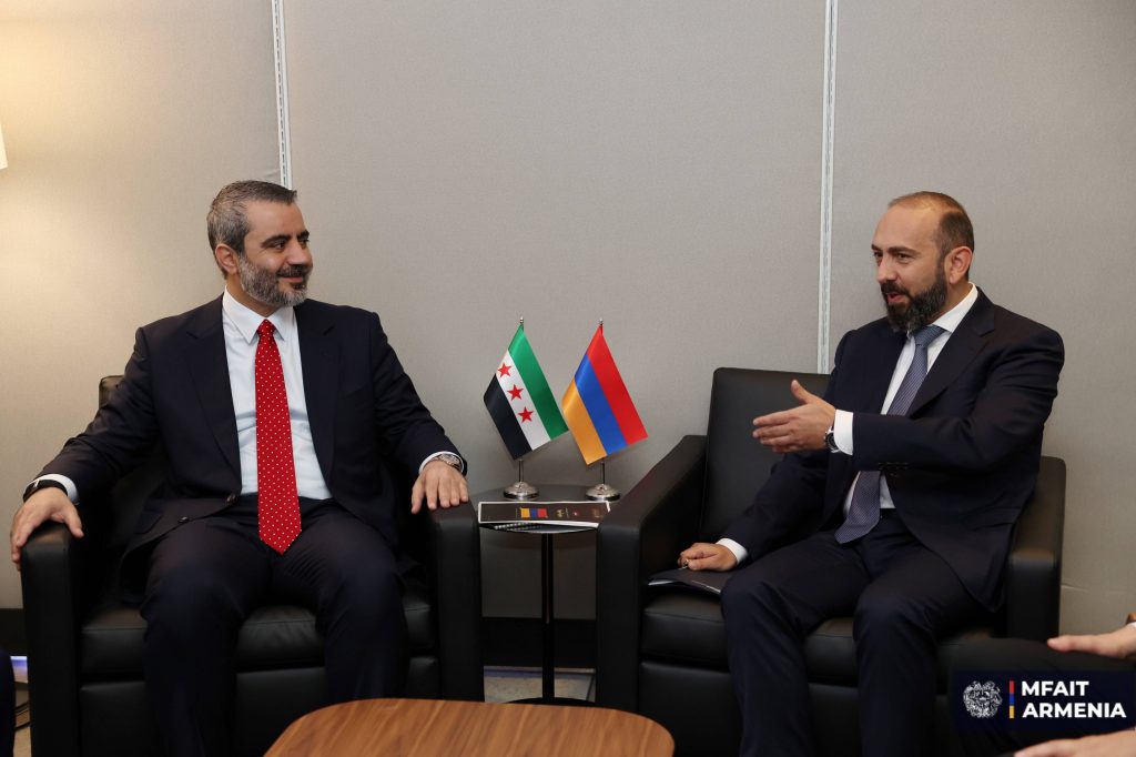 Mirzoyan and Syrian Foreign Minister discussed the development of bilateral relations