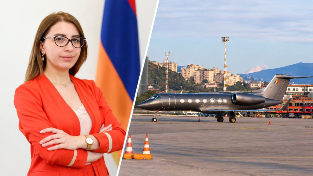 The official who left for Baku is the head of the National Security Service, Kristinne Grigoryan; the reason for the visit is known