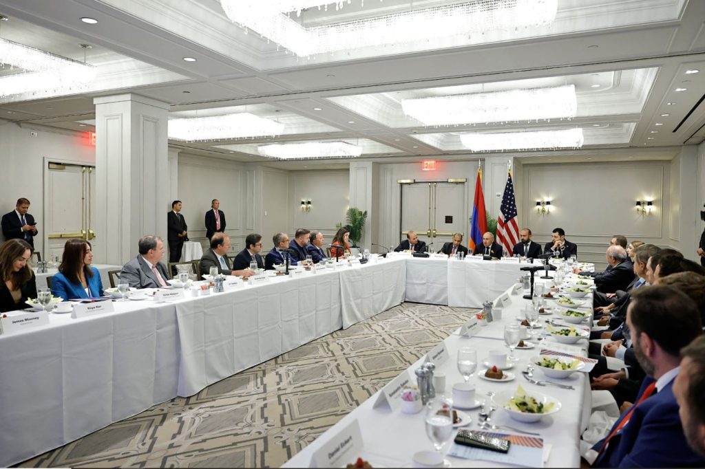 Փաշինյանի հանդիպման արդյունքներով ազդարարվել է Հայաստան-ԱՄՆ գործարար խորհրդի մեկնարկը