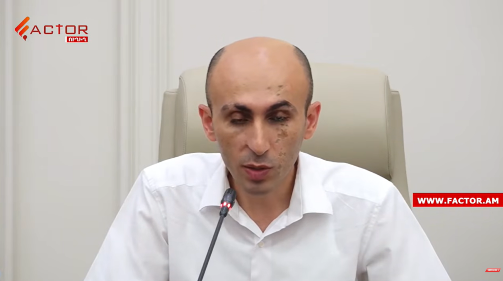 The people of Artsakh have become victims of ethnic cleansing, there should be a similar status. Beglaryan. VIDEO