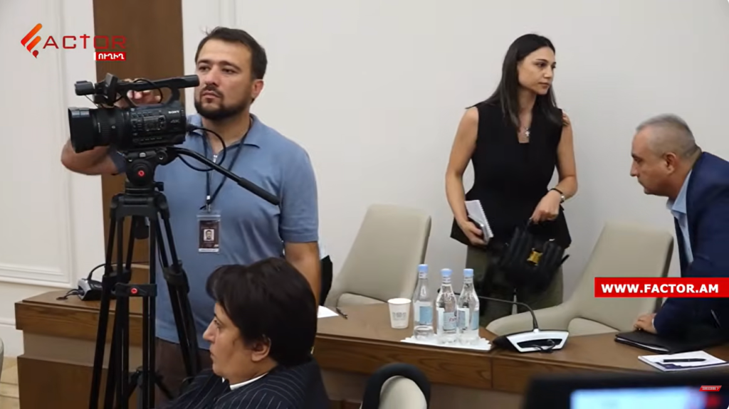 "There cannot be two parliaments in Armenia." The CP withdrew from the discussion