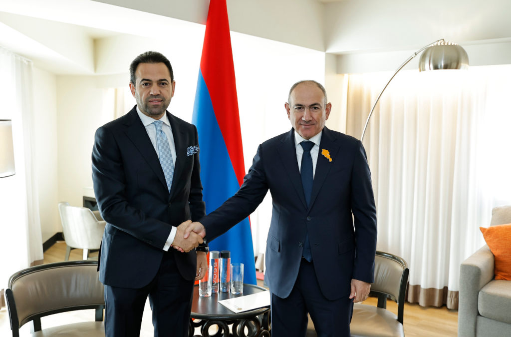 Փաշինյանը Նյու Յորքում հանդիպել է «Զայեդ» մրցանակի գլխավոր քարտուղարի հետ