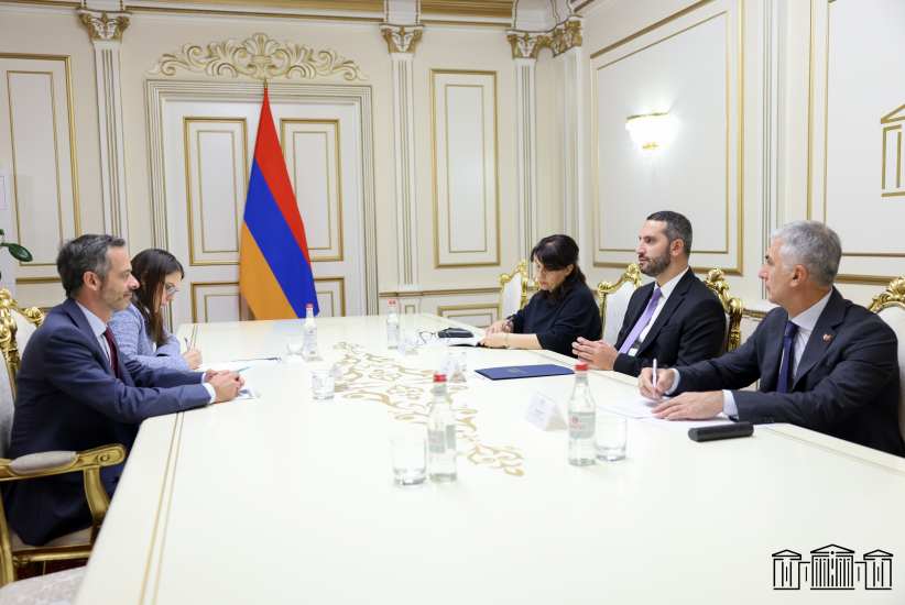 Ռուբեն Ռուբինյանն ընդունել է ՀՀ-ում Ֆրանսիայի նորանշանակ դեսպանին