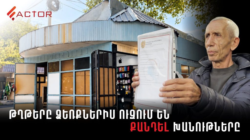 Մեզ դրդում են հանցագործության, թղթերը ձեռքներիս ուզում են քանդեն խանութները. տնտեսվարողների բողոքը. ՏԵՍԱՆՅՈՒԹ