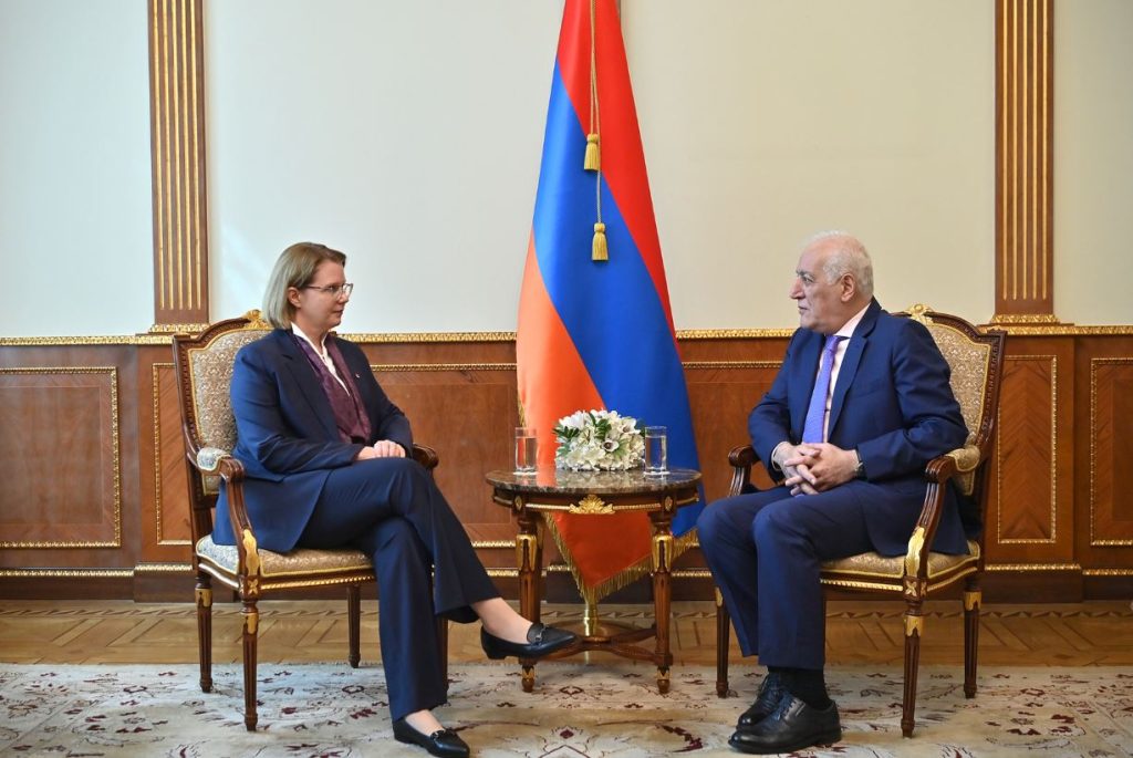 Vahagn Khachaturyan and the German Ambassador discussed the development of bilateral relations