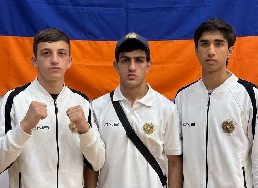 Three Armenian boxers secure medals at the European Youth Championships